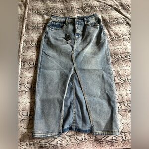 Jean skirt